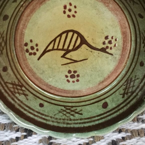 Vintage Keramikos Trinket Dish Bird Greece - Picture 6 of 8